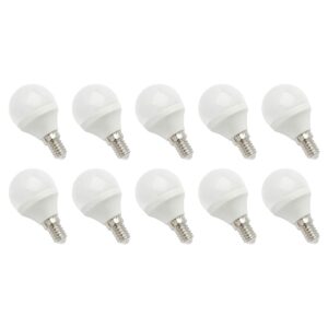 Spectrum LED Kogellamp E14 6W - 230V - 560 Lumen - 6000K Koud wit - Helder daglicht - Energiezuinig - 10 stuks