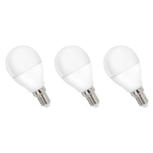 Spectrum LED Kogellamp E14 8W - 230V - 730 Lumen - 4000K Neutraal Wit - Natuurlijk Licht - Energiezuinig - 3 stuks