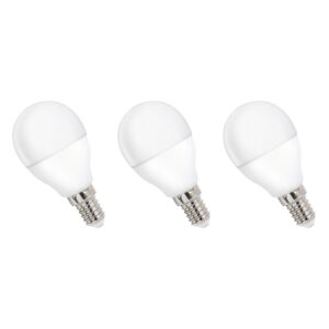 Spectrum LED Kogellamp E14 8W - 230V - 750 Lumen - 6000K Koud wit - Helder daglicht - Energiezuinig - 3 stuks