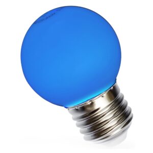 Spectrum LED Kogellamp E27 1W - 230V - 120 Lumen - Energiezuinig - Blauw licht