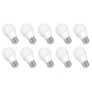 Spectrum LED Kogellamp E27 1W - 230V - 90 Lumen - 6000K Koud wit - Helder daglicht - Energiezuinig - 10 stuks