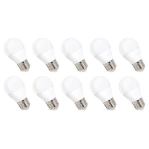 Spectrum LED Kogellamp E27 8W - 230V - 710 Lumen - 3000K Warm wit - Gezellig licht - Energiezuinig - 10 stuks