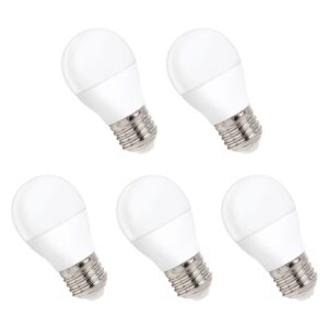 Spectrum LED Kogellamp E27 8W - 230V - 710 Lumen - 3000K Warm wit - Gezellig licht - Energiezuinig - 5 stuks