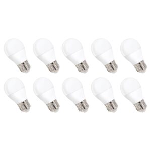 Spectrum LED Kogellamp E27 8W - 230V - 730 Lumen - 4000K Neutraal Wit - Natuurlijk Licht - Energiezuinig - 10 stuks