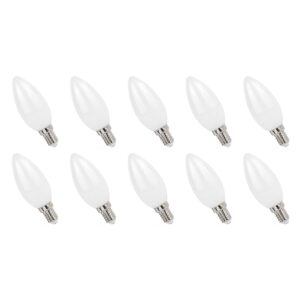 Spectrum LED Lamp E14 1W 230V - 100 Lumen - 2700K Warm wit - Gezellig licht - Energiezuinig - 10 stuks