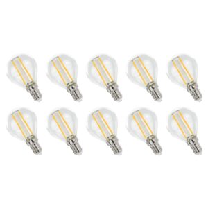 Spectrum LED Lamp E14 1W 230V - 100 Lumen - 2700K Warm wit - Gezellig licht - Energiezuinig - 10 stuks