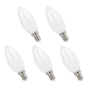Spectrum LED Lamp E14 1W 230V - 110 Lumen - 4000K Neutraal wit - Natuurlijk licht - Energiezuinig - 5 stuks