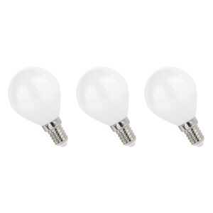 Spectrum LED Lamp E14 1W 230V - 90 Lumen - 2700K Warm wit - Gezellig licht - Energiezuinig - 3 stuks