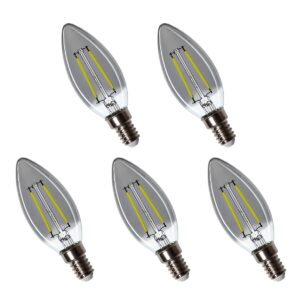 Spectrum LED Lamp E14 2.5W 230V - 150 Lumen - 4000K Neutraal wit - Natuurlijk licht - Energiezuinig - 5 stuks