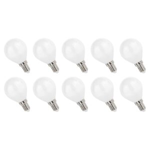 Spectrum LED Lamp E14 4W 230V - 400 Lumen - 2700K Warm wit - Gezellig licht - Energiezuinig - 10 stuks