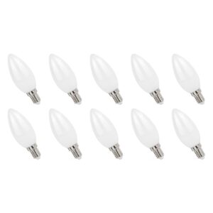 Spectrum LED Lamp E14 4W 230V - 400 Lumen - 2700K Warm wit - Gezellig licht - Energiezuinig - 10 stuks