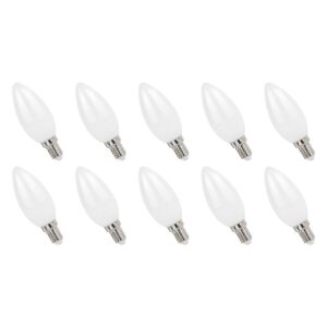 Spectrum LED Lamp E14 4W 230V - 410 Lumen - 4000K Neutraal Wit - Natuurlijk licht - Energiezuinig - 10 stuks