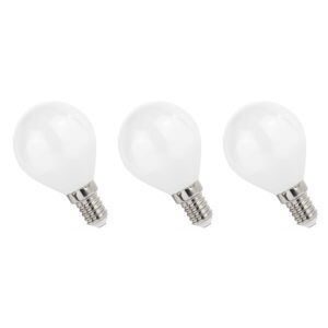 Spectrum LED Lamp E14 4W 230V - 410 Lumen - 4000K Neutraal wit - Natuurlijk licht - Energiezuinig - 3 stuks