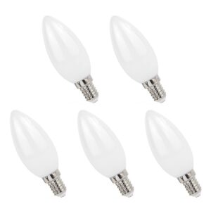 Spectrum LED Lamp E14 4W 230V - 410 Lumen - 4000K Neutraal Wit - Natuurlijk licht - Energiezuinig - 5 stuks