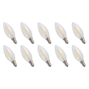 Spectrum LED Lamp E14 4W 230V - 460 Lumen - 4000K Neutraal wit - Natuurlijk licht - Energiezuinig - 10 stuks