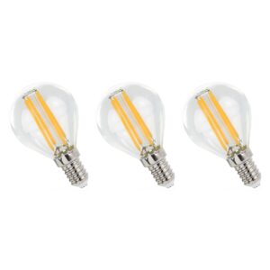 Spectrum LED Lamp E14 4W 230V - 500 Lumen - 2700K Warm wit - Gezellig licht - Energiezuinig - 3 stuks