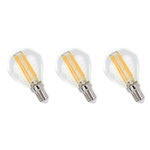 Spectrum LED Lamp E14 5.5W 230V - 660 Lumen - 2700K Warm wit - Gezellig licht - Energiezuinig - 3 stuks