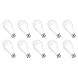Spectrum LED Lamp E27 15W - 230V - 1550 Lumen - 4000K Neutraal Wit - Natuurlijk Licht - Energiezuinig - 10 stuks