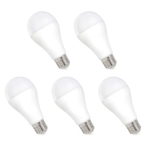 Spectrum LED Lamp E27 15W - 230V - 1600 Lumen - 6000K Koud wit - Helder daglicht - Energiezuinig - 5 stuks