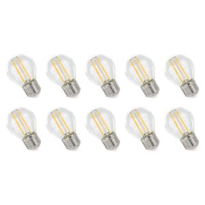 Spectrum LED Lamp E27 1W 230V - 110 Lumen - 4000K Neutraal wit - Natuurlijk licht - Energiezuinig - 10 stuks