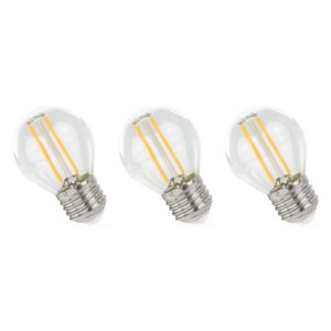 Spectrum LED Lamp E27 1W 230V - 110 Lumen - 4000K Neutraal wit - Natuurlijk licht - Energiezuinig - 3 stuks