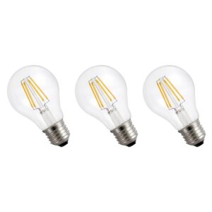 Spectrum LED Lamp E27 3.8W 230V - 806 Lumen - 3000K Warm wit - Gezellig licht - Energiezuinig - 3 stuks
