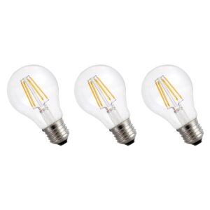 Spectrum LED Lamp E27 3.8W 230V - 806 Lumen - 4000K Neutraal wit - Natuurlijk licht - Energiezuinig - 3 stuks