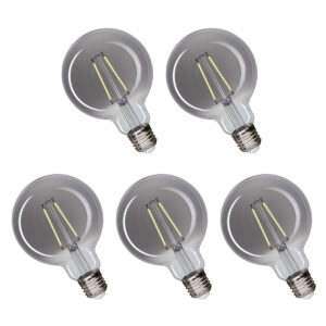 Spectrum LED Lamp E27 4.5W 230V - 310 Lumen - 4000K Neutraal wit - Natuurlijk licht - Energiezuinig - 5 stuks