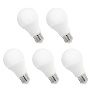 Spectrum LED Lamp E27 4.9W - 230V - 450 Lumen - 3000K Warm wit - Gezellig licht - Energiezuinig - 5 stuks