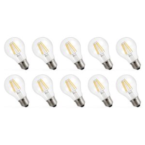 Spectrum LED Lamp E27 4W 230V - 450 Lumen - 2700K Warm wit - Gezellig licht - Energiezuinig - 10 stuks