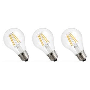 Spectrum LED Lamp E27 4W 230V - 450 Lumen - 2700K Warm wit - Gezellig licht - Energiezuinig - 3 stuks