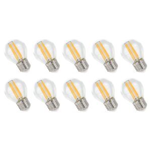 Spectrum LED Lamp E27 4W 230V - 500 Lumen - 2700K Warm wit - Gezellig licht - Energiezuinig - 10 stuks