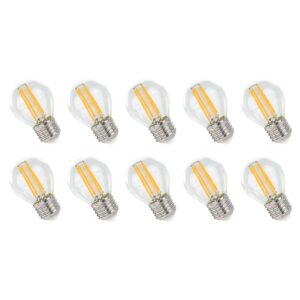 Spectrum LED Lamp E27 5.5W 230V - 660 Lumen - 2700K Warm wit - Gezellig licht - Energiezuinig - 10 stuks