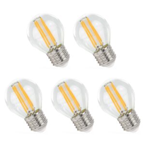 Spectrum LED Lamp E27 5.5W 230V - 700 Lumen - 4000K Neutraal wit - Natuurlijk licht - Energiezuinig - 5 stuks
