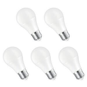 Spectrum LED Lamp E27 8.5W - 24V - 900 Lumen - 4000K Neutraal Wit - Natuurlijk Licht - Energiezuinig - 5 stuks