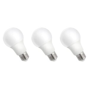 Spectrum LED Lamp E27 9W - 230V - 820 Lumen - 4000K Neutraal Wit - Natuurlijk Licht - Energiezuinig - 3 stuks