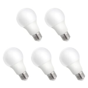 Spectrum LED Lamp E27 9W - 230V - 820 Lumen - 4000K Neutraal Wit - Natuurlijk Licht - Energiezuinig - 5 stuks