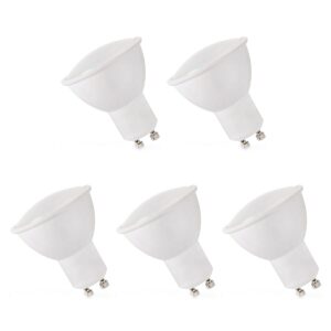 Spectrum LED Lamp GU10 1.5W - 230V - 130 Lumen - 6000K Koud wit - Helder daglicht - Energiezuinig - 5 stuks