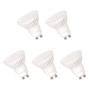 Spectrum LED Lamp GU10 10W - 230V - 920 Lumen - 4000K Neutraal Wit - Natuurlijk licht - Energiezuinig - 5 stuks