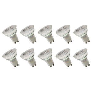 Spectrum LED Lamp GU10 230V 4,5W - 380 Lumen - 4000K Neutraal Wit - Natuurlijk licht - Energiezuinig - 10 stuks