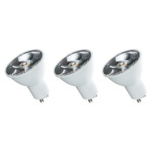 Spectrum LED Lamp GU10 230V 6W - 480 Lumen - 4000K Neutraal Wit - Natuurlijk licht - Energiezuinig - 3 stuks