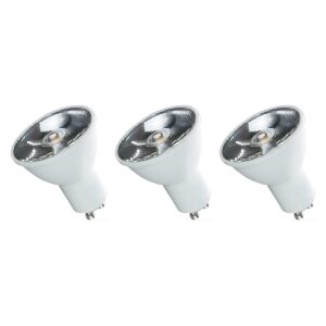 Spectrum LED Lamp GU10 230V 6W - 500 Lumen - 6000K Koud wit - Helder daglicht - Energiezuinig - 3 stuks