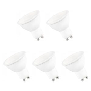 Spectrum LED Lamp GU10 230V 9W - 820 Lumen - 3000K Warm wit - Gezellig licht - Energiezuinig - 5 stuks