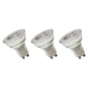 Spectrum LED Lamp GU10 3.5W - 230V - 265 Lumen - 3000K Warm Wit - Gezellig licht - Energiezuinig - 3 stuks