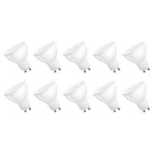 Spectrum LED Lamp GU10 4W - 230V - 310 Lumen - 4000K Neutraal Wit - Natuurlijk licht - Energiezuinig - 10 stuks