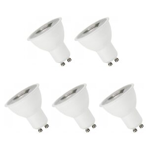 Spectrum LED Lamp GU10 4W - 230V - 350 Lumen - 4000K Neutraal Wit - Natuurlijk licht - Energiezuinig - 5 stuks