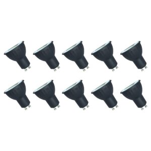 Spectrum LED Lamp GU10 6W - 230V - 480 Lumen - 3000K Warm Wit - Gezellig licht - Energiezuinig - 10 stuks