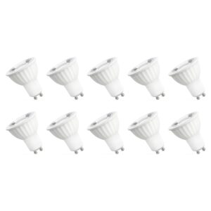 Spectrum LED Lamp GU10 6W - 230V - 500 Lumen - 3000K Warm Wit - Gezellig licht - Energiezuinig - 10 stuks