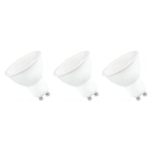 Spectrum LED Lamp GU10 6W - 230V - 500 Lumen - 3000K Warm Wit - Gezellig licht - Energiezuinig - 3 stuks