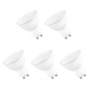 Spectrum LED Lamp GU10 6W - 230V - 500 Lumen - 3000K Warm Wit - Gezellig licht - Energiezuinig - 5 stuks